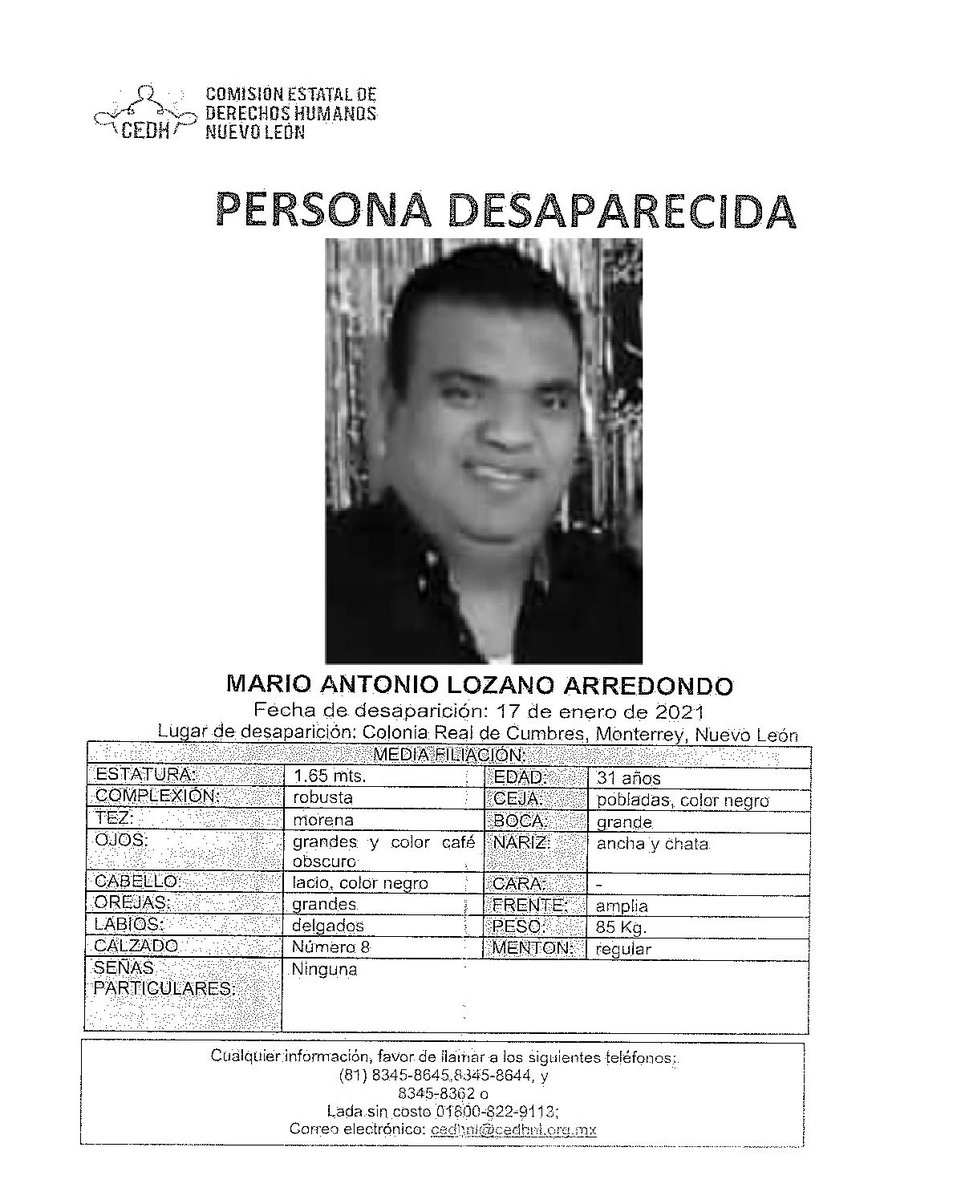 Mario Antonio Lozano Arredondo